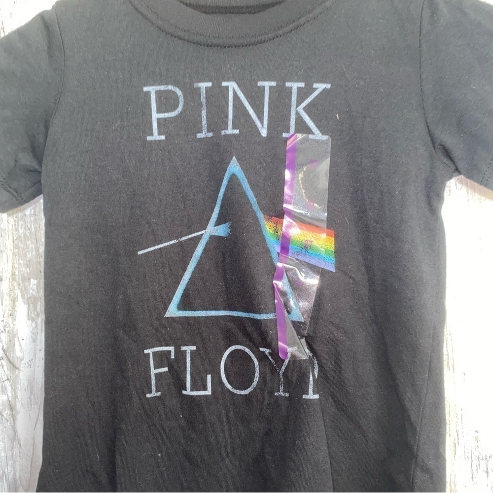 NWT Pink Floyd Kids Black T-Shirt - Picture 2 of 4